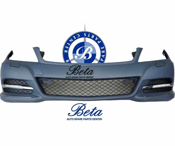 Front Bumper without PDC with Washer Avantage/Elegance for Mercedes C-Class W204 2011-2014 models, Part Number 2048806247 Front Bumper without PDC with Washer Avantage/Elegance for Mercedes C-Class W204 2011-2014 models, Part Number 2048806247